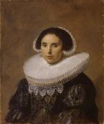 Portrait of a Woman,Possible Sara Wolphaerts van Diemen Second WIfe of Nicolaes Hasselaer Rembrandt